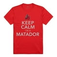 thumbnail image 1 of W Republic Apparel  Keep Calm Tee - California State Northridge - Red - Medium, 1 of 1