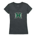 thumbnail image 1 of W Republic Apparel  University of Hawaii at Manoa Cinder Tee for Women, Heather Charcoal - 2XL, 1 of 1
