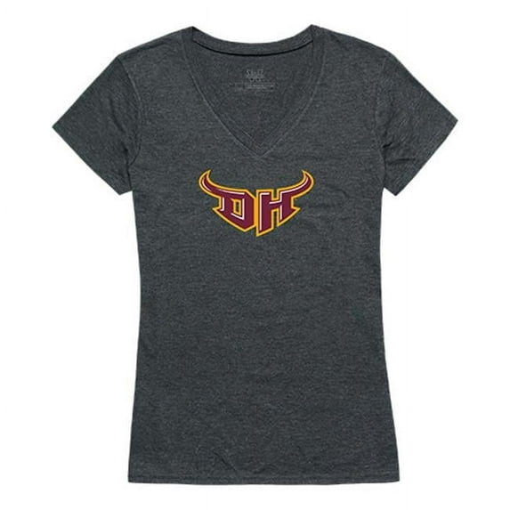 W Republic Apparel Women Cinder, California State University Dominguez Hills, Heathered Charcoal - Medium