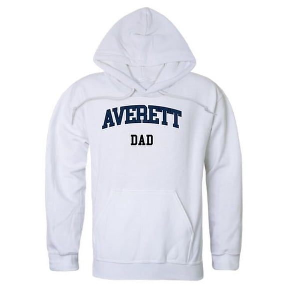 W Republic Averett University Cougars Dad Hoodie, White - Extra Large