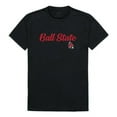 thumbnail image 1 of W Republic  Ball State University Mens Script T-Shirt, Black - Medium, 1 of 1