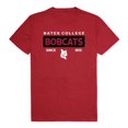 thumbnail image 1 of W Republic  Bates College Bobcats College Established T-Shirt, Cardinal - Small, 1 of 1