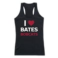 thumbnail image 1 of W Republic  Bates College Bobcats Women I Love Tank Top, Black - Small, 1 of 1