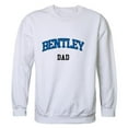 thumbnail image 1 of W Republic  Bentley University Falcons Dad Crewneck Sweatshirt, White - Large, 1 of 1