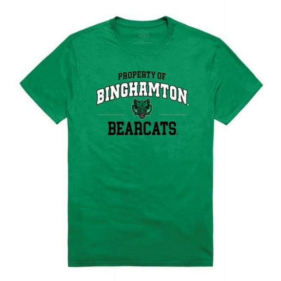 W Republic 517-267-G77-03 Binghamton University Property T-Shirt, Kelly 3 - Large