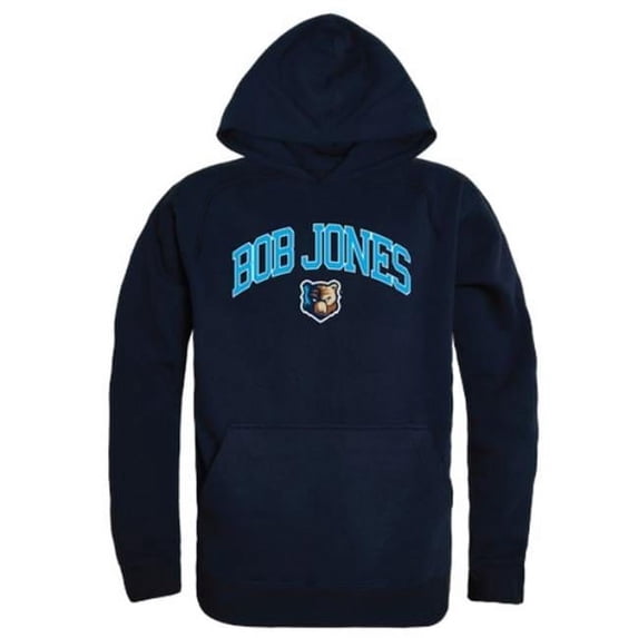 W Republic Bob Jones University Bruins Campus Hoodie, Navy - Large