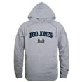 thumbnail image 1 of W Republic  Bob Jones University Bruins Dad Hoodie, Heather Grey - Small, 1 of 1