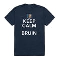 thumbnail image 1 of W Republic  Bob Jones University Bruins Keep Calm Short Sleeve T-Shirt, Navy - Small, 1 of 1