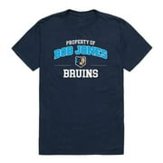 W Republic  Bob Jones University Bruins Property College T-Shirt, Navy - Small
