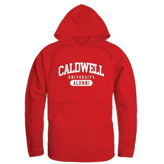 W Republic Caldwell University Cougars Alumni Hoodie, Red - Extra Large