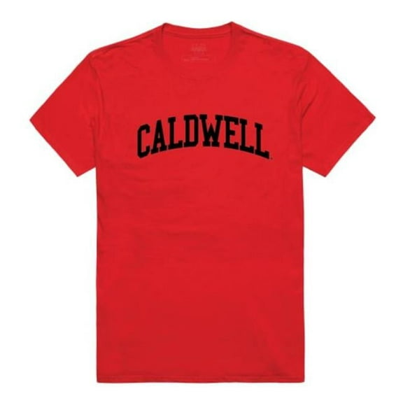 W Republic Caldwell University Cougars College T-Shirt, Red - 2XL