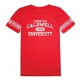 thumbnail image 1 of W Republic  Caldwell University Cougars Women Property Football Short Sleeve T-Shirt, Red - Large, 1 of 1