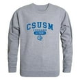 thumbnail image 1 of W Republic  California State University San Marcos Cougars Alumni Fleece Sweatshirt, Heather Grey - Extra Large, 1 of 1