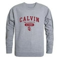 thumbnail image 1 of W Republic  Calvin University Knights Alumni Fleece Sweatshirt, Heather Grey - Large, 1 of 1