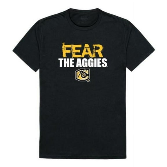 W Republic  Cameron University Aggies Fear College T-Shirt, Black - Medium