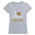 thumbnail image 1 of W Republic  Cameron University Aggies I Love Women T-Shirt, Heather Grey - 2XL, 1 of 1