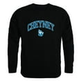 thumbnail image 1 of W Republic  Cheyney University Wolves Campus Crewneck Sweatshirt, Black - Large, 1 of 1