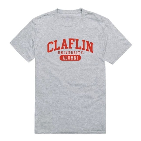 W Republic Claflin University Panthers Alumni T-Shirt, Heather Grey - Small