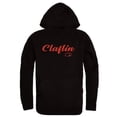 thumbnail image 1 of W Republic  Claflin University Panthers Script Hoodie, Black - Small, 1 of 1
