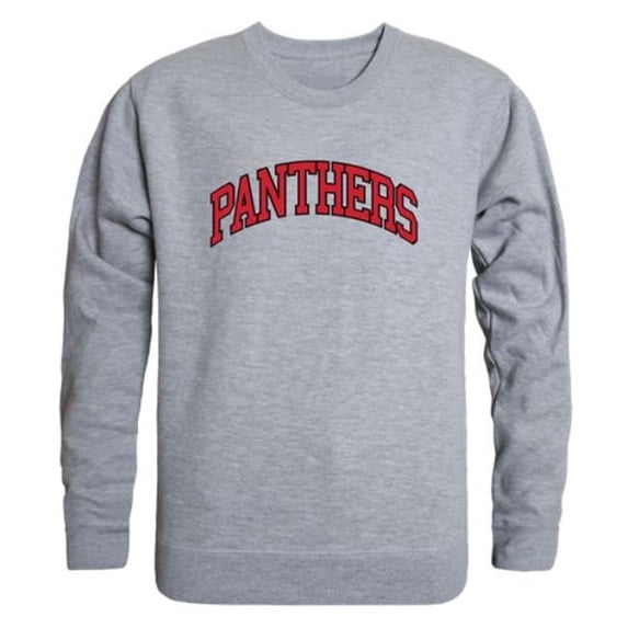 W Republic Clark Atlanta University Panthers Campus Crewneck Sweatshirt, Heather Grey - Medium