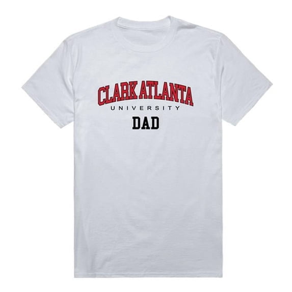 W Republic Clark Atlanta University Panthers College Dad T-Shirt, White - Extra Large