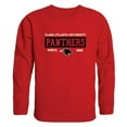thumbnail image 1 of W Republic  Clark Atlanta University Panthers Established Crewneck Sweatshirt, Red - Large, 1 of 1