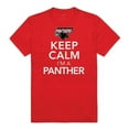 thumbnail image 1 of W Republic  Clark Atlanta University Panthers Keep Calm Short Sleeve T-Shirt, Red - Medium, 1 of 1