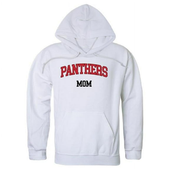 W Republic Clark Atlanta University Panthers Mom Hoodie, White - Medium