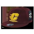 thumbnail image 1 of W Republic College Snapback Central Michigan University- Maroon, 1 of 1