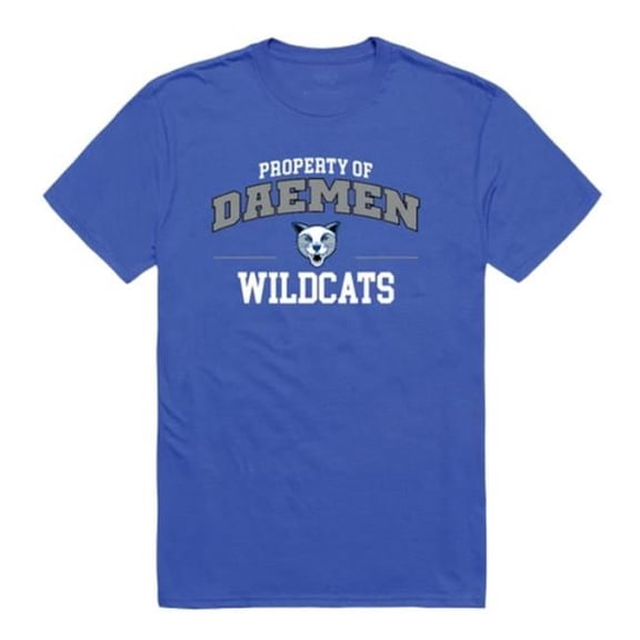 W Republic  Daemen University Wildcats Property College T-Shirt, Royal - 2XL