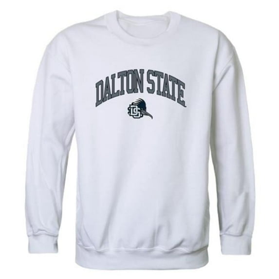 W Republic Dalton State College Roadrunners Campus Crewneck Sweatshirt, White - Medium