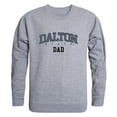 thumbnail image 1 of W Republic  Dalton State College Roadrunners Dad Crewneck Sweatshirt, Heather Grey - Large, 1 of 1