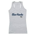 thumbnail image 1 of W Republic  Dickinson State University Blue Hawks Script Tank Top, Heather Grey - Medium, 1 of 1