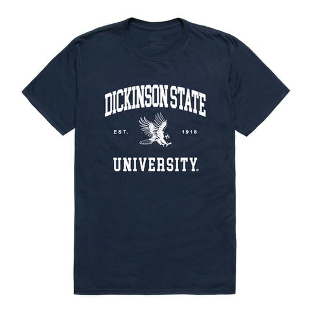 W Republic Dickinson State University Blue Hawks Seal College T-Shirt ...