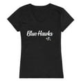 thumbnail image 1 of W Republic  Dickinson State University Blue Hawks Women Script Short Sleeve T-Shirt, Black - Extra Large, 1 of 1