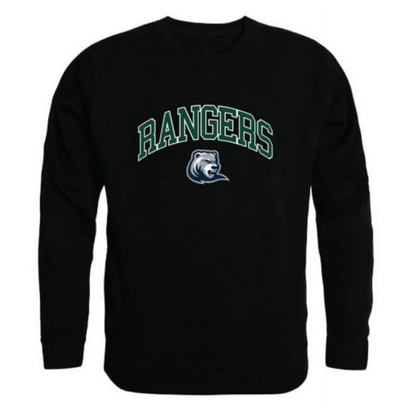 W Republic Drew University Rangers Campus Crewneck Sweatshirt, Black - Large