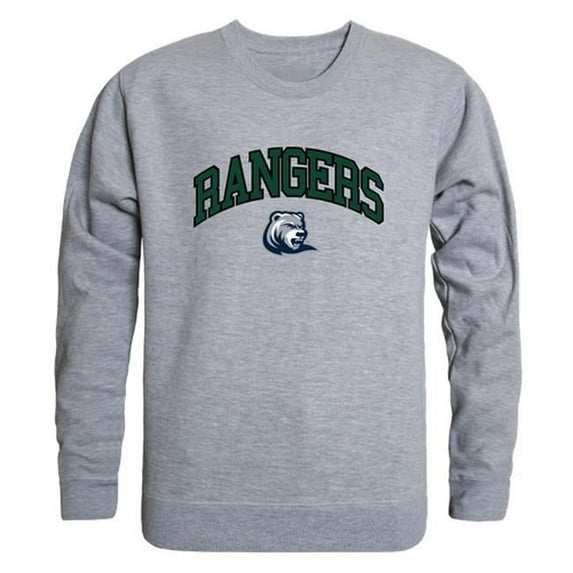 W Republic Drew University Rangers Campus Crewneck Sweatshirt, Heather Grey - Large