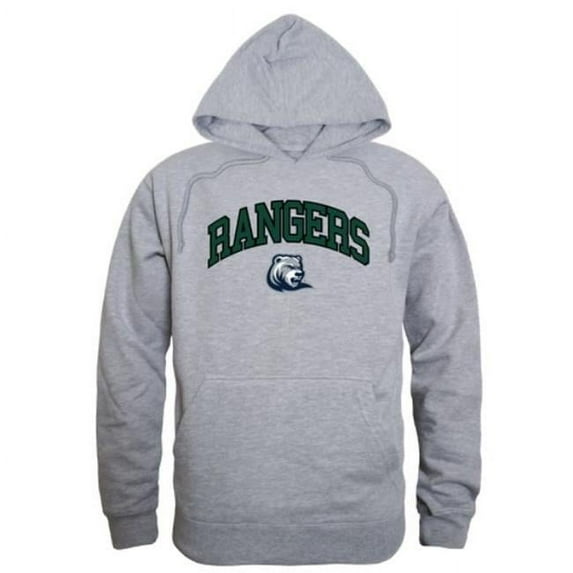 W Republic Drew University Rangers Campus Hoodie, Heather Grey - 2XL
