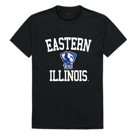W Republic Eastern Illinois University Arch T-Shirt, Black & White - Medium