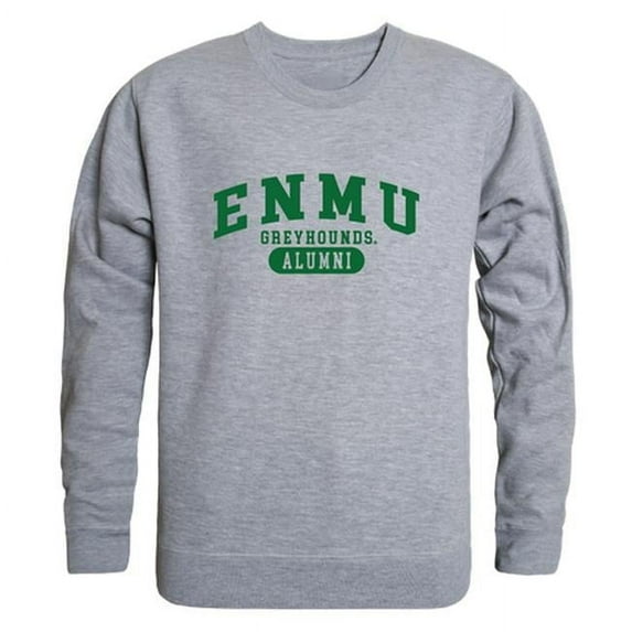 W Republic Eastern New Mexico University Greyhounds Alumni Fleece Sweatshirt, Heather Grey - 2XL