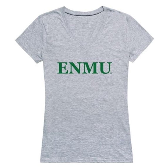 W Republic Eastern New Mexico University Greyhounds Game Day Women T-Shirt, Heather Grey - Medium