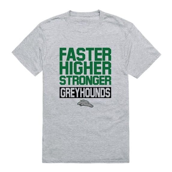 W Republic Eastern New Mexico University Greyhounds Workout T-Shirt, Heather Grey - 2XL