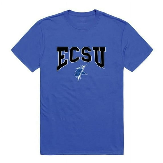 W Republic Elizabeth City State University Athletic T-Shirt, Royal Blue 3 - Extra Large