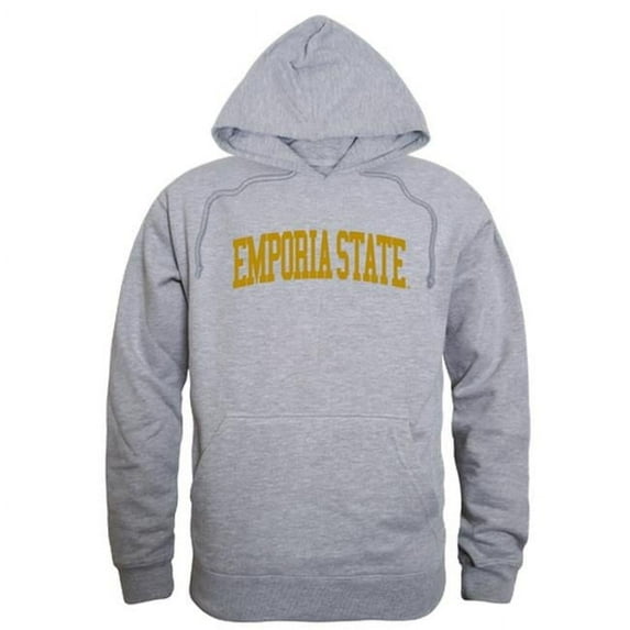 W Republic Emporia State University Men GameDay Hoodie, Heather Grey - Medium