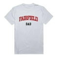thumbnail image 1 of W Republic  Fairfield University Stags College Dad T-Shirt, White - Large, 1 of 1