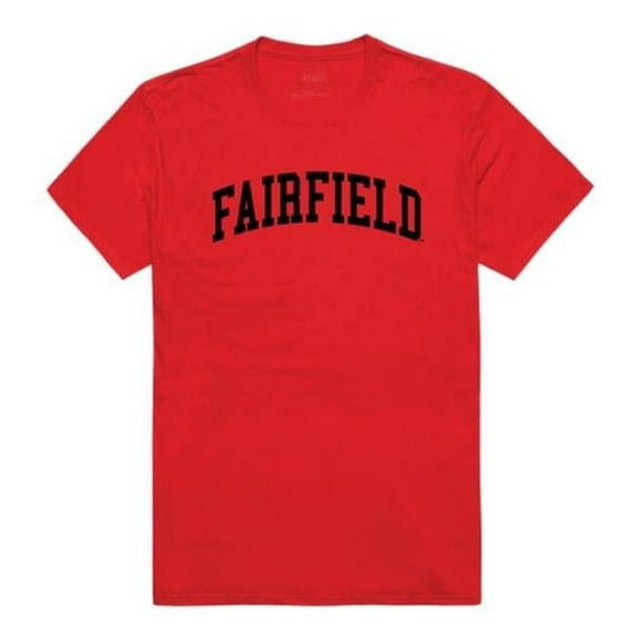 W Republic Fairfield University Stags College T-Shirt, Red - Small