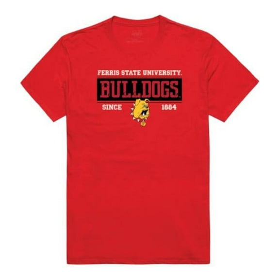 W Republic Ferris State University Established T-Shirt, Red - Extra Large