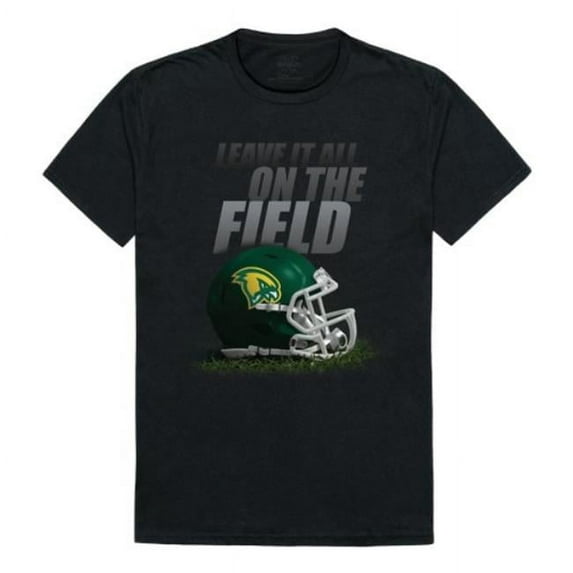 W Republic Fitchburg State University Falcons Gridiron T-Shirt, Black - Extra Large