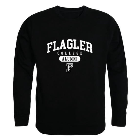 W Republic Flagler College Saints Alumni Fleece Sweatshirt, Black - Extra Large