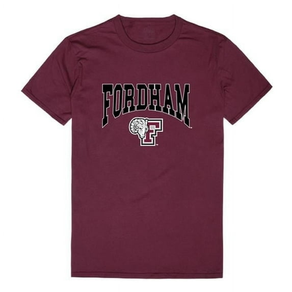 W Republic 527-305-327-04 Fordham University Athletic T-Shirt, Maroon & White 2 - Extra Large
